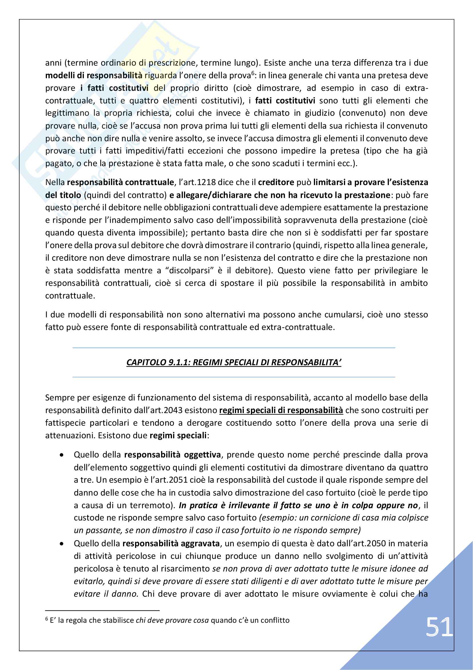 Istituzioni di Diritto Privato - 3° Anno Pag. 51