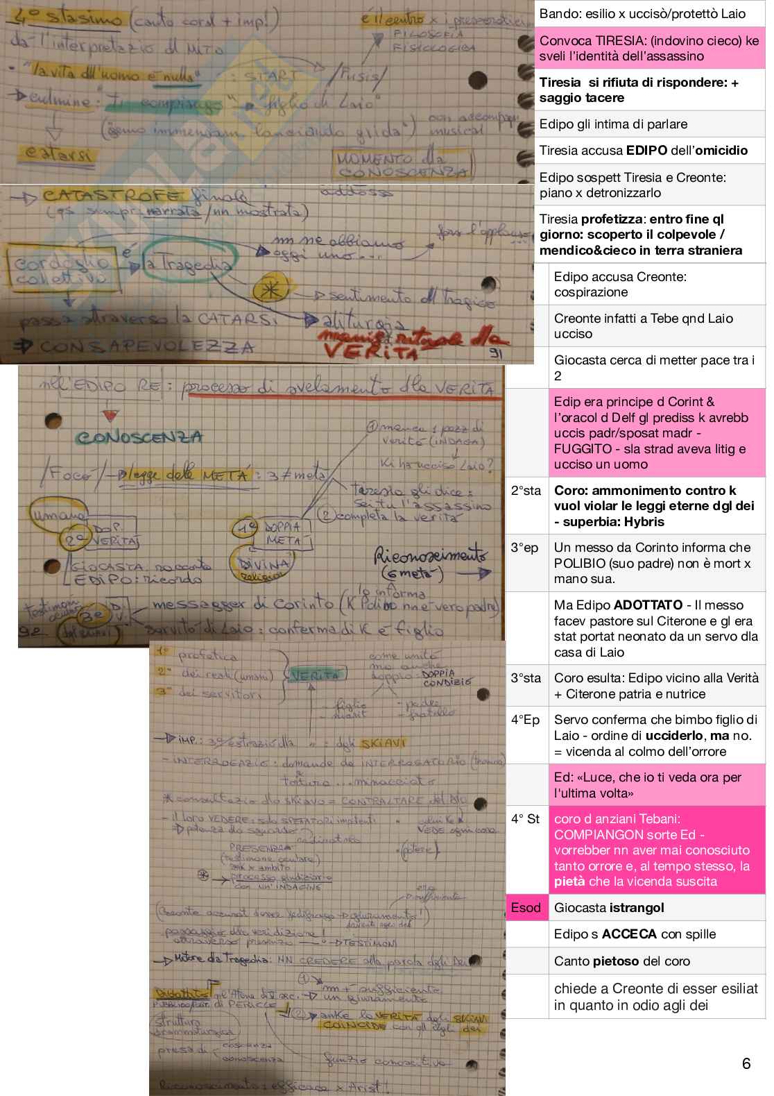Tutta la sintesi di Teatro fino a Mandragola - temi e specifici autori Pag. 6