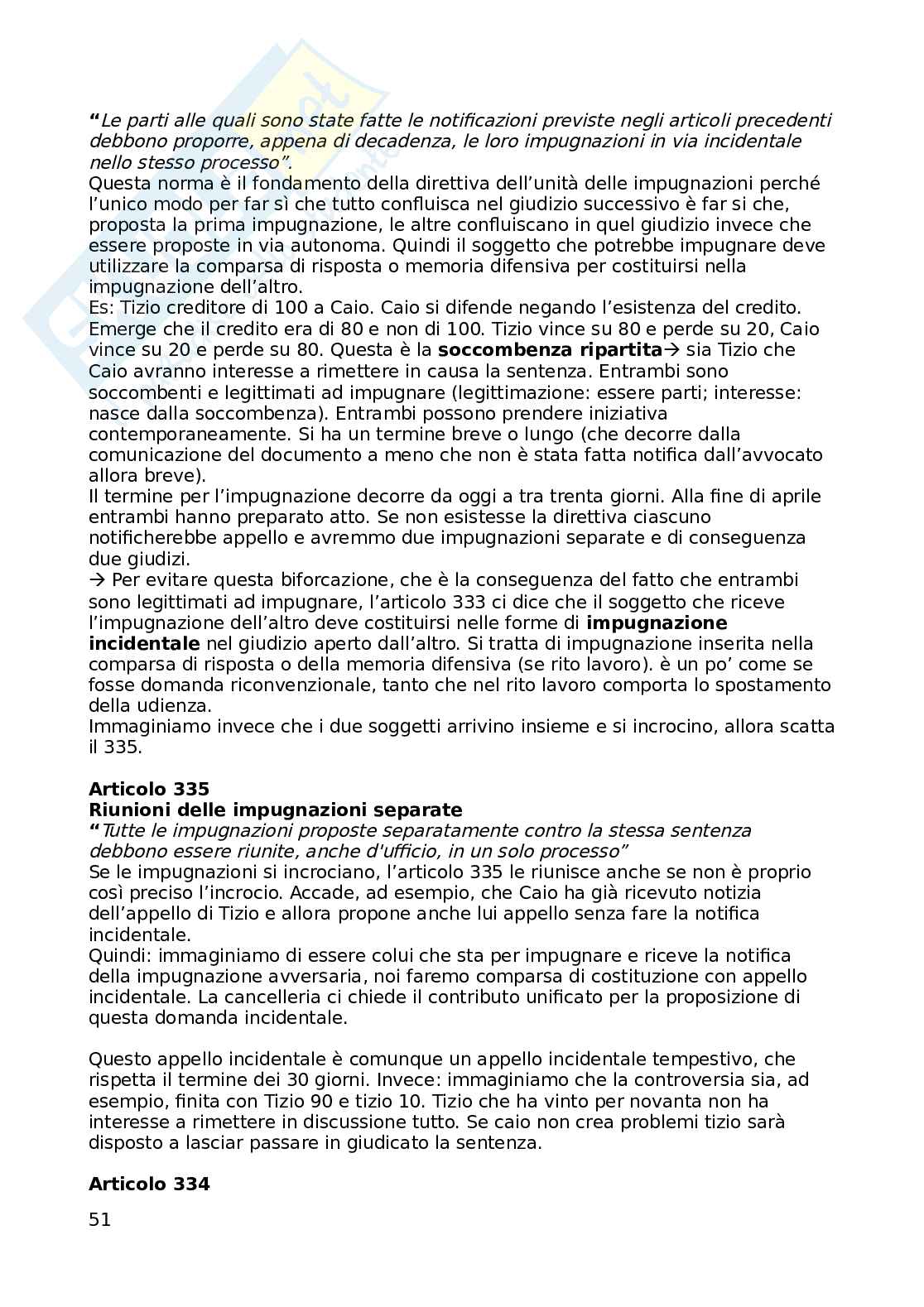 Procedura civile II Pag. 51