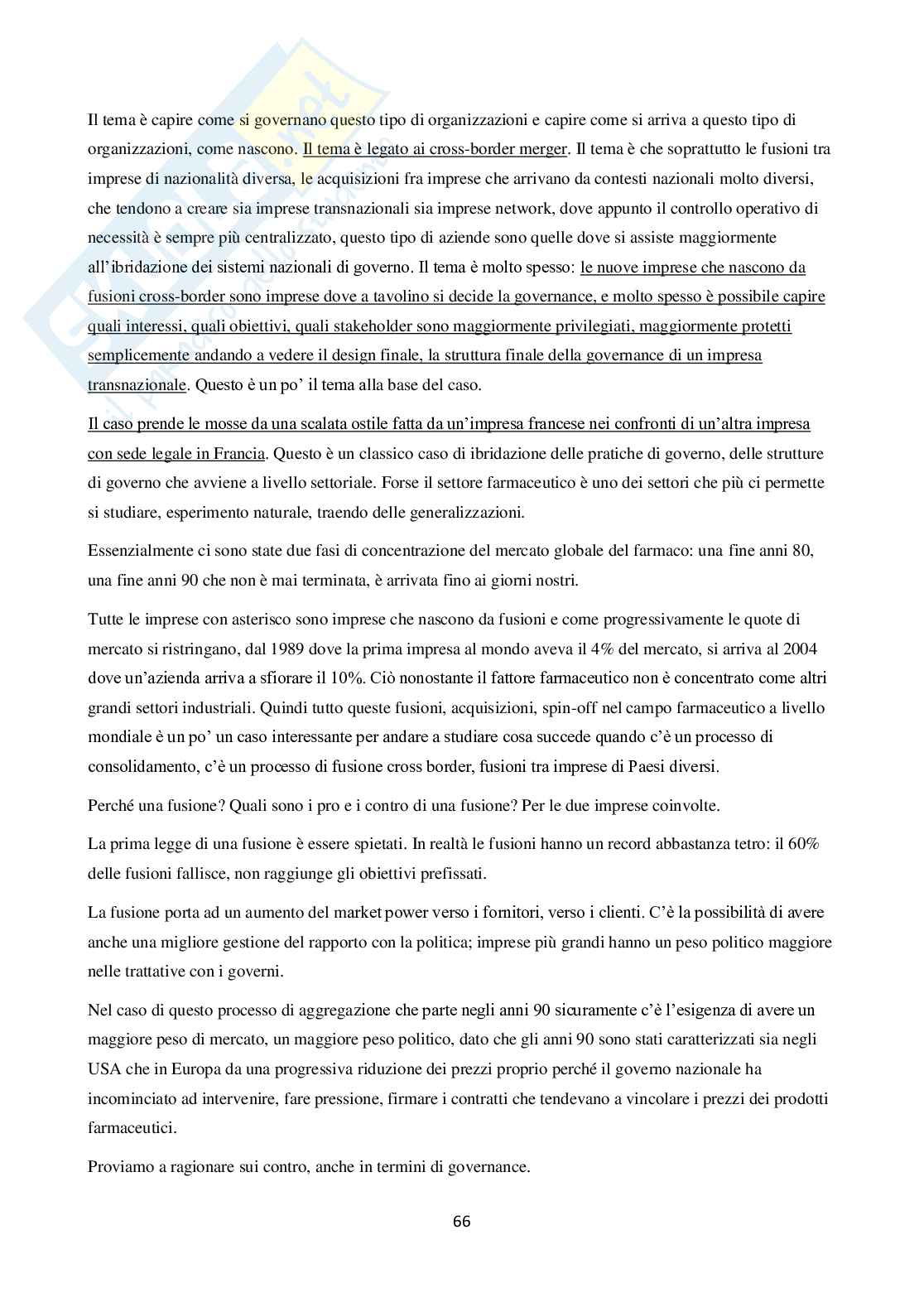 Sistemi di corporate governance, esame completo Pag. 66