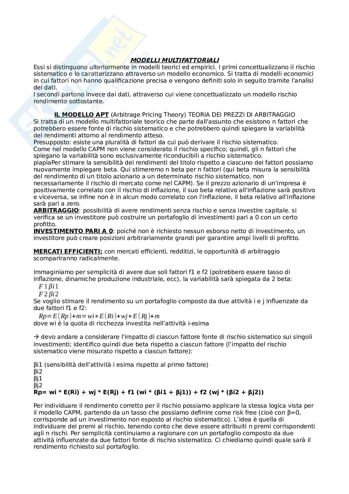 Finanza aziendale Pag. 51