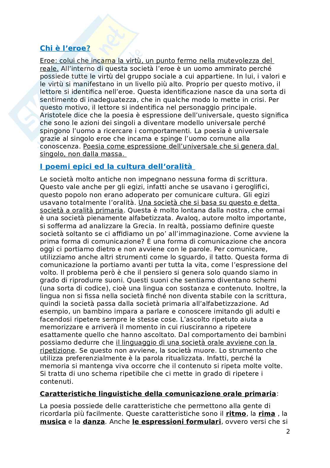 Riassunto esame Cultura e civiltà d’Europa, Prof. Prencipe Vittoria, libro consigliato . , Vittoria Prencipe  Pag. 2