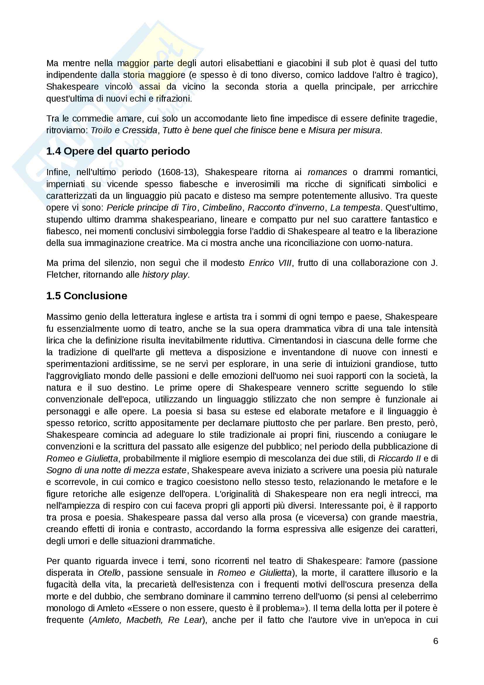 Sogno di una notte di mezza estate: Esercitazione di Drammaturgia Pag. 6