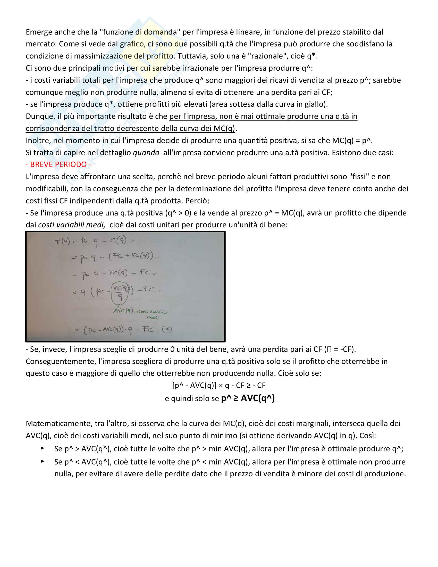 Economia politica I (2 Parte Completamento) Pag. 26