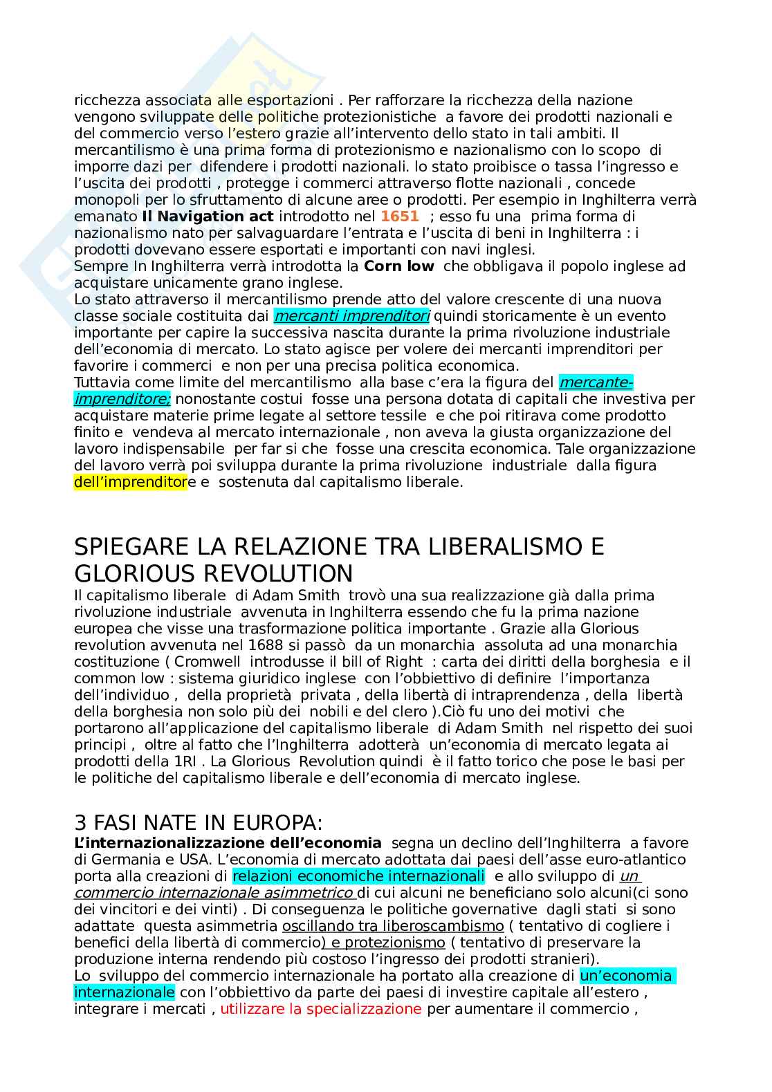 Storia economica  Pag. 2