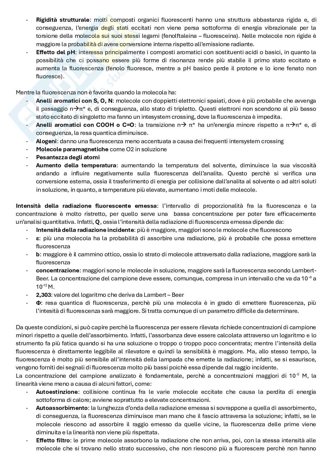 Schemi della parte strumentale - Analisi dei medicinali 2 Pag. 11