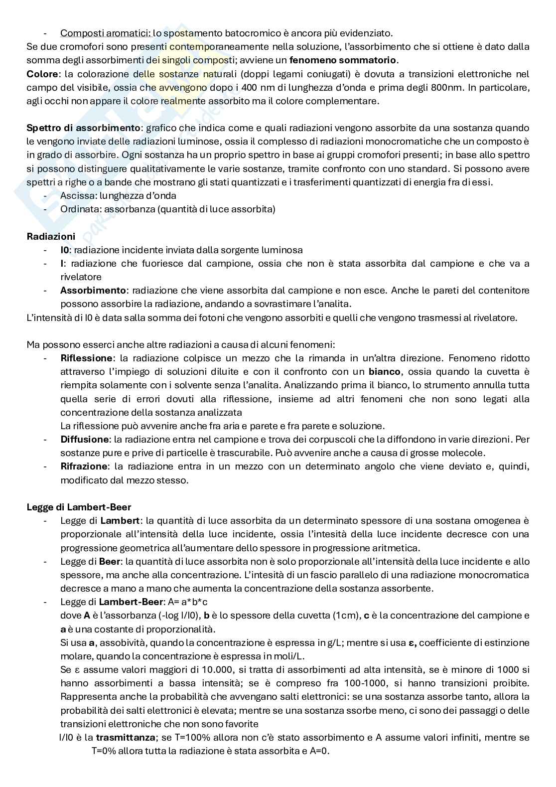 Schemi della parte strumentale - Analisi dei medicinali 2 Pag. 2