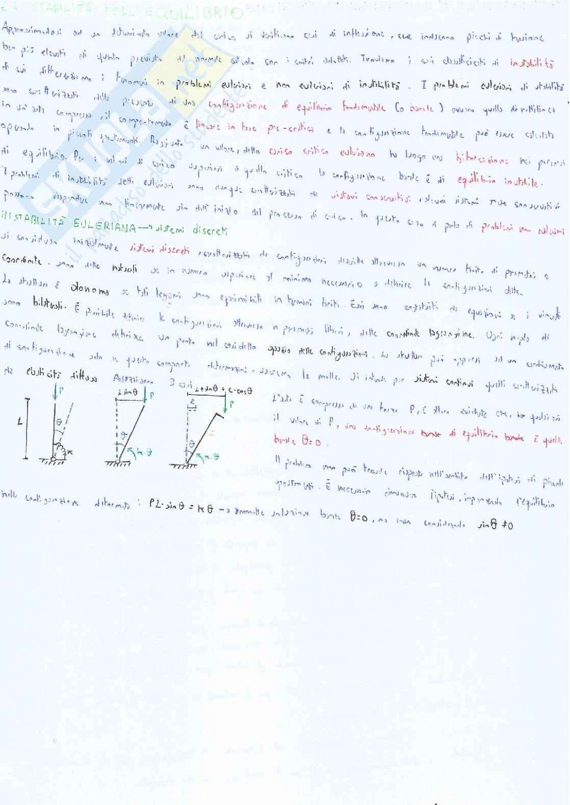 Teoria di Scienza delle costruzioni Pag. 36