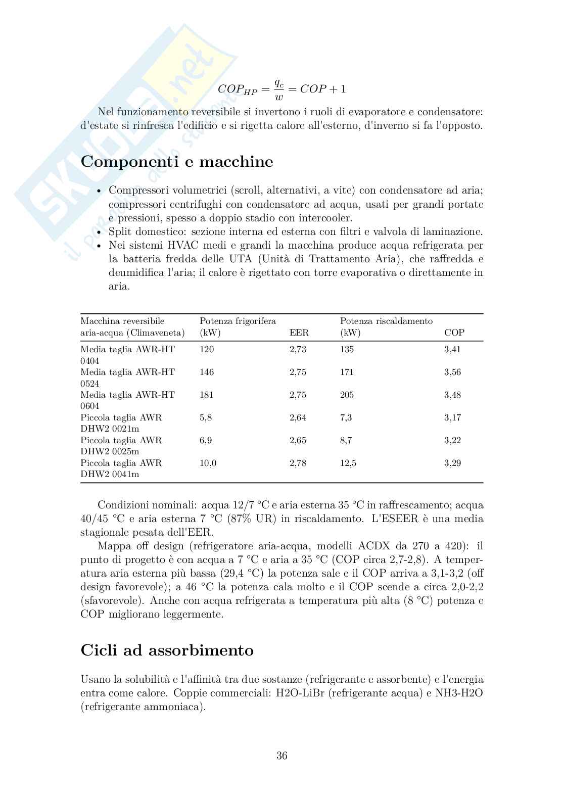 Sistemi energetici  Pag. 36