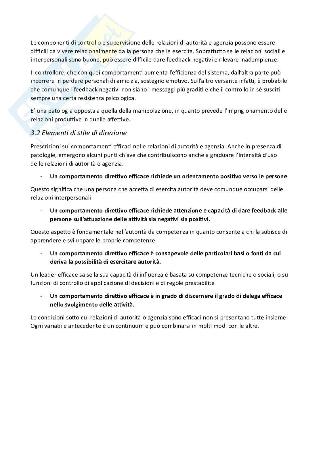 Riassunto esame Organizzazione delle imprese turistiche, Prof. Varriale Luisa, libro consigliato Organizzazione aziendale , Grandori Pag. 36