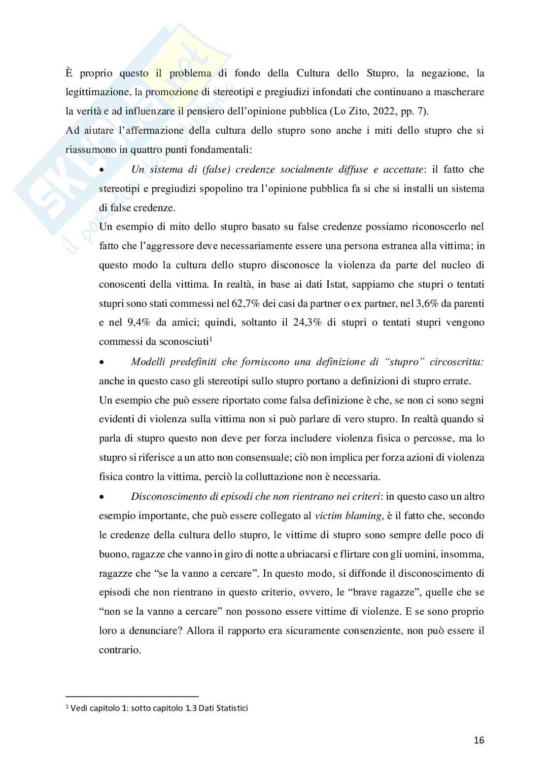 Violenza di genere e mass media: dai casi mediatici alla potenza delle rappresentazioni  Pag. 16