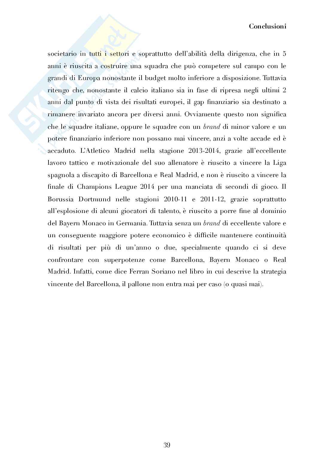 Marketing e comunicazione nelle società di calcio europee: il caso FC Barcellona Pag. 41