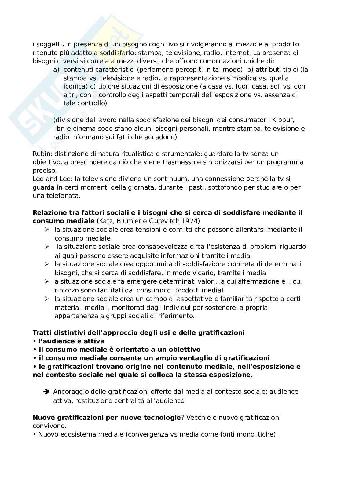 riassunto per esame teorie della comunicazione Pag. 21