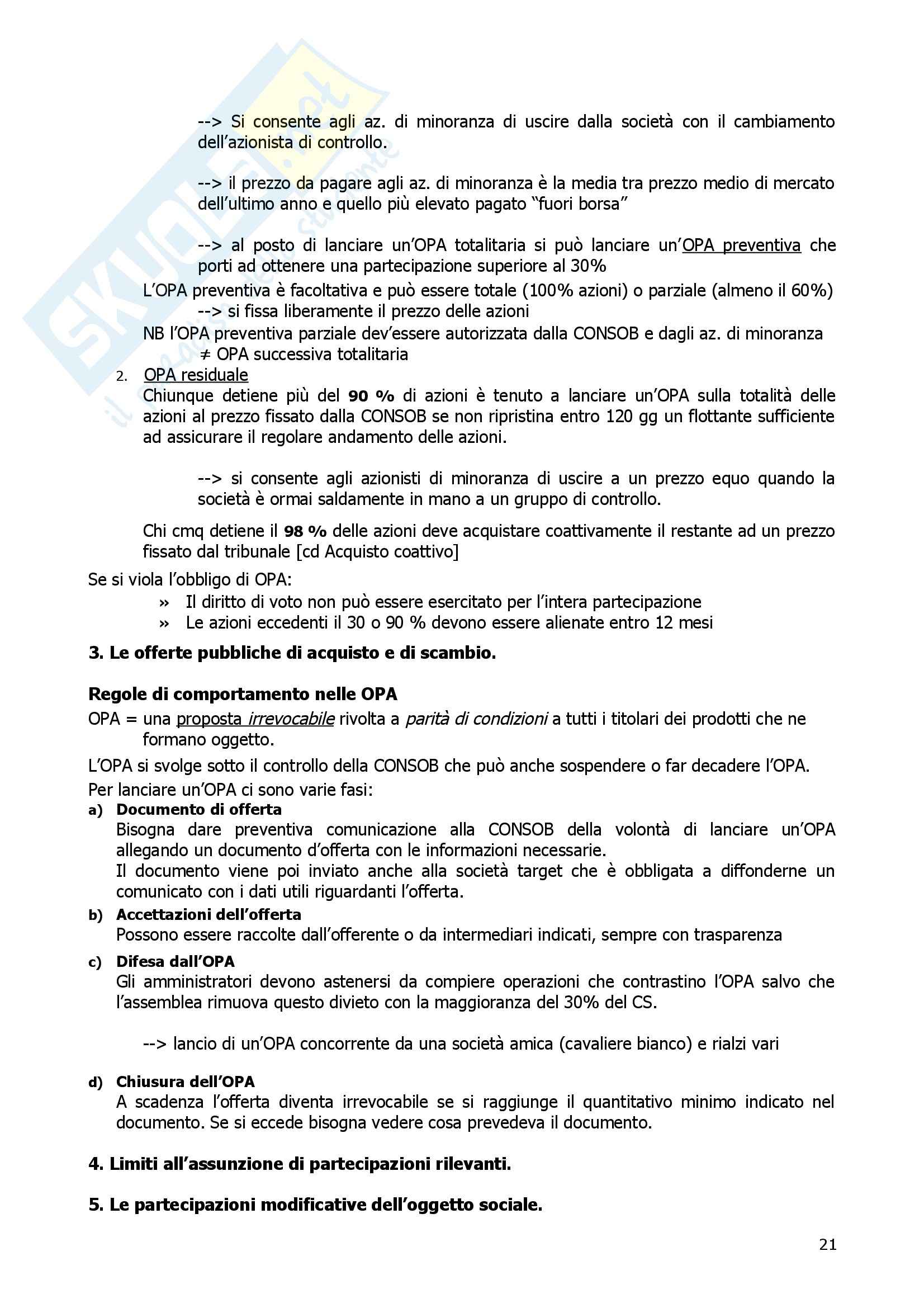 Diritto commerciale - il diritto delle società Pag. 21