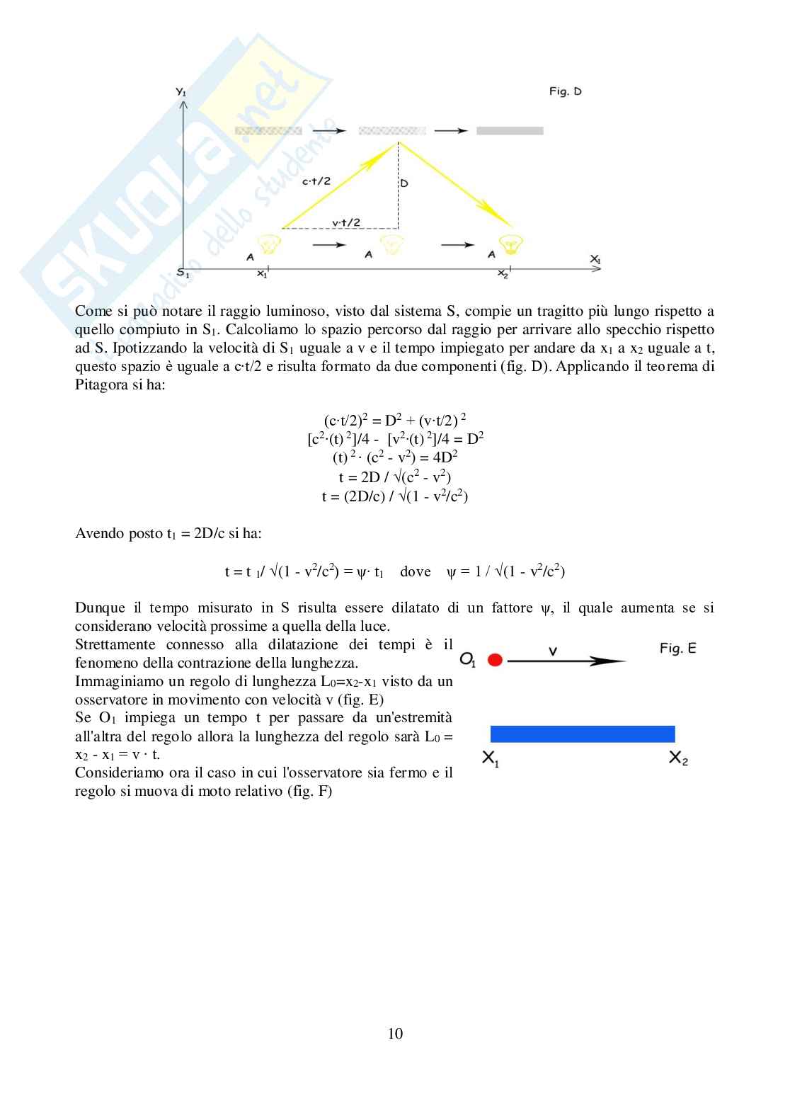 Geometria dell'universo - dalla negazione del v postulato di euclide alle ipotesi Pag. 11