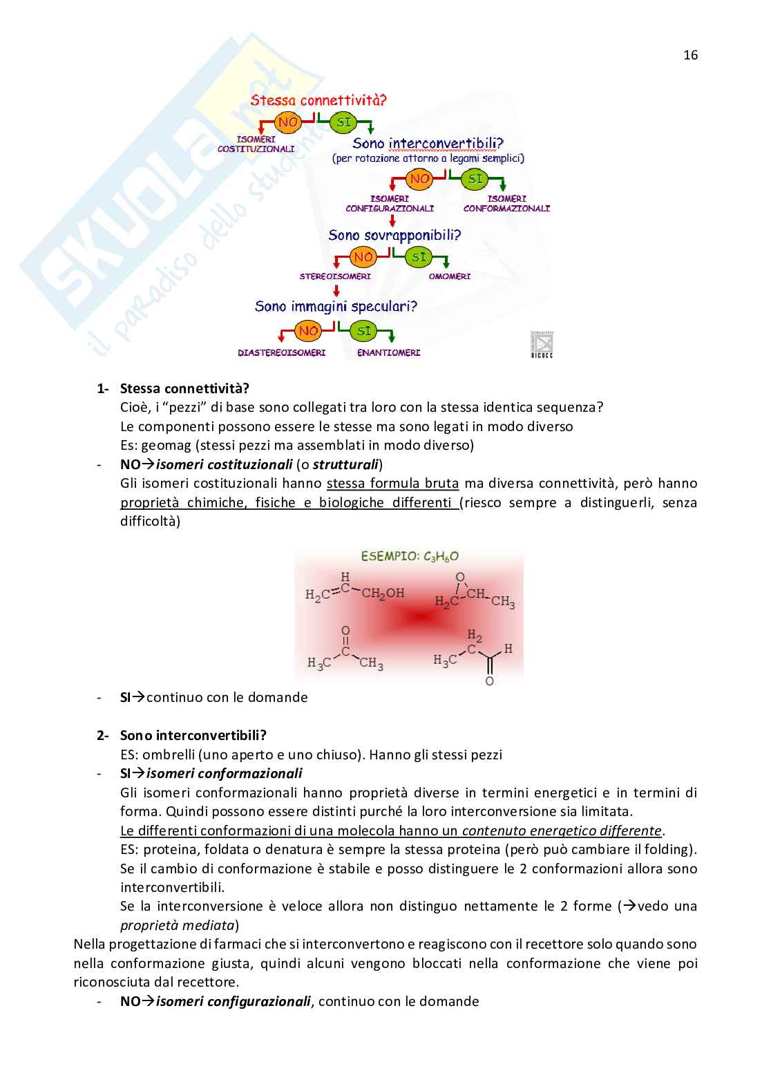 Chimica organica applicata alle biotecnologie Pag. 16