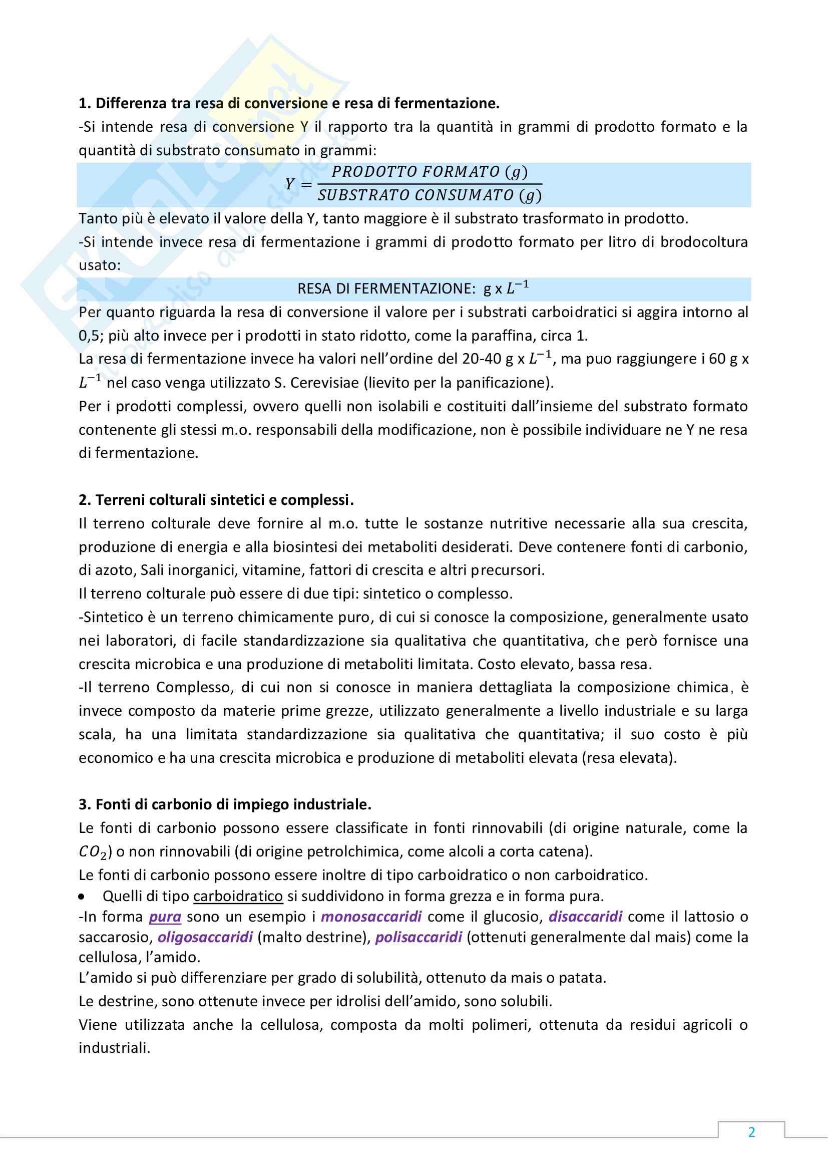 Domande e risposte d'esame di Microbiologia Industriale Pag. 2