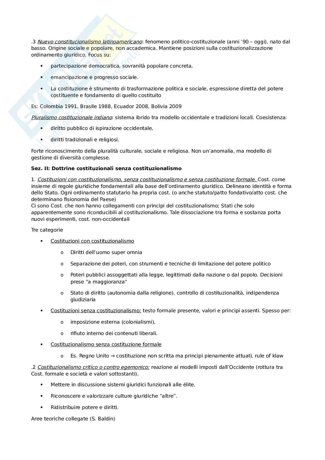 Riassunto esame Diritto pubblico comparato, Prof. Louvin Roberto, libro consigliato Sistemi costituzionali, Pegoraro, Rinella Pag. 26