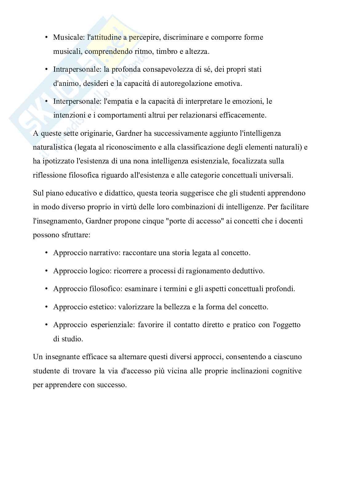 Pedagogia generale - schemi per argomento Pag. 21