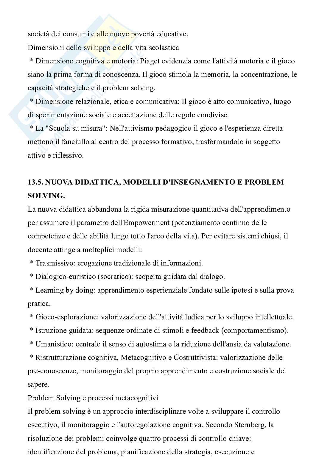 Pedagogia generale - schemi per argomento Pag. 46