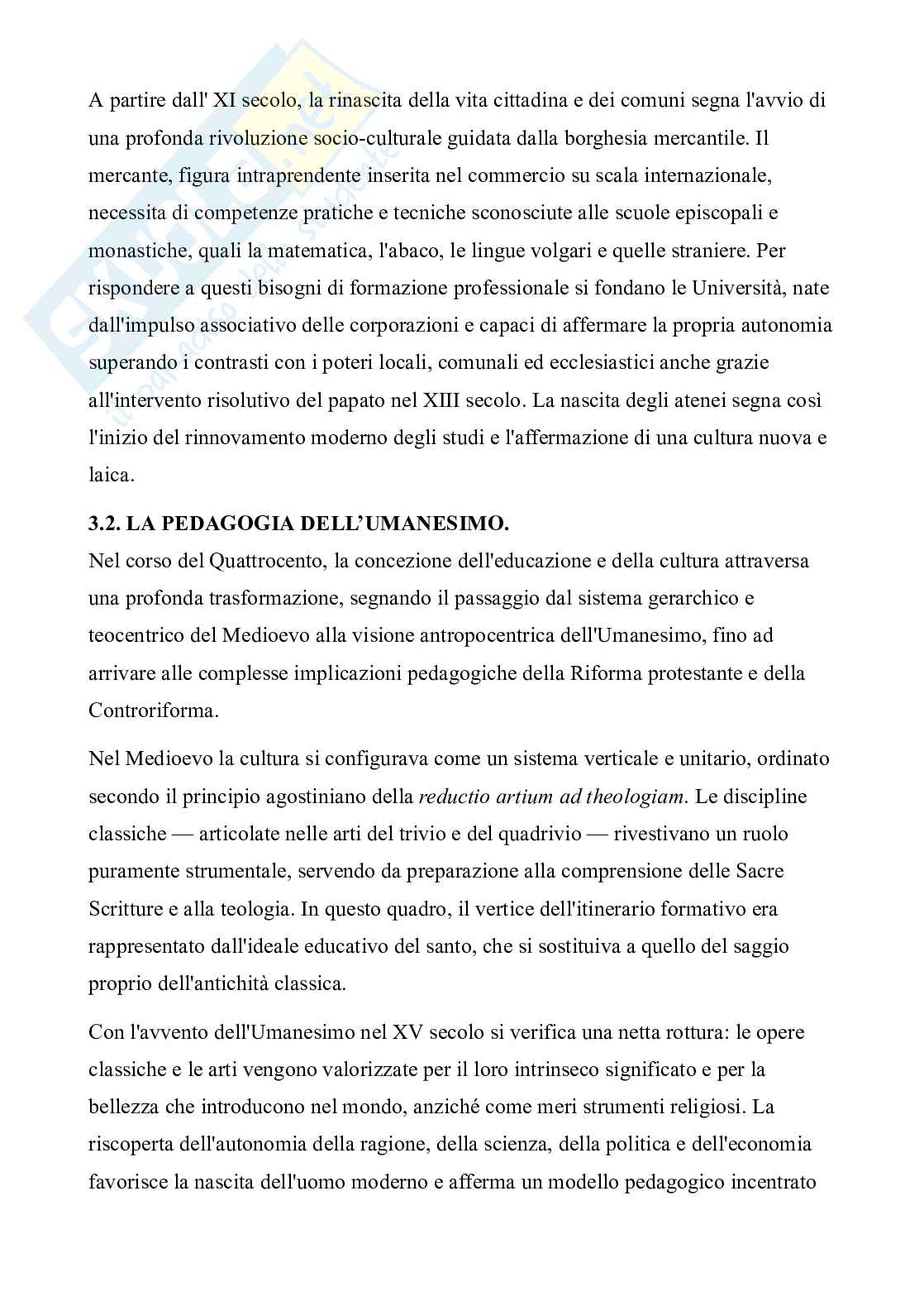 Pedagogia generale - schemi per argomento Pag. 6