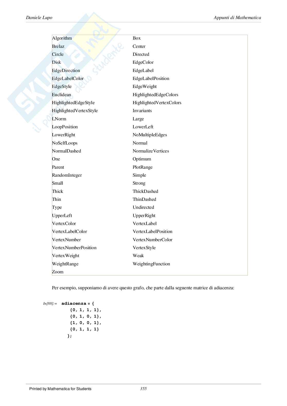 Manuale di Mathematica 10 Pag. 36