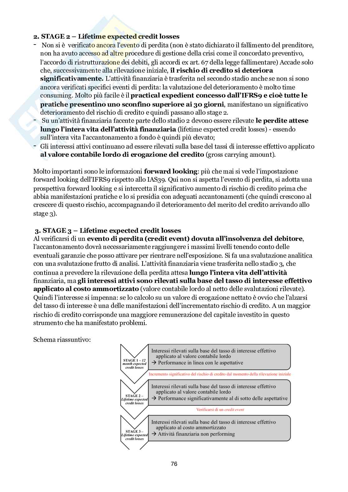 Informativa finanziaria - da impairment test in presenza di minoranze Pag. 76