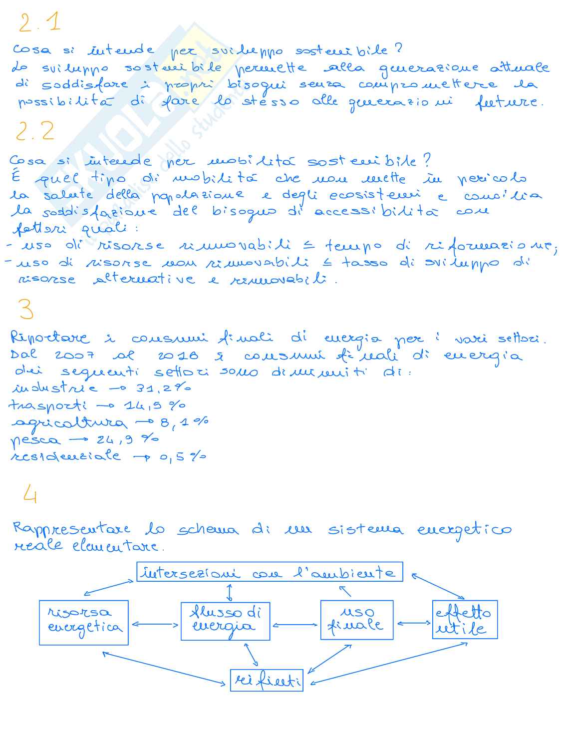 Risposte a tutte le domande aperte del corso di Macchine e sistemi energetici Pag. 1