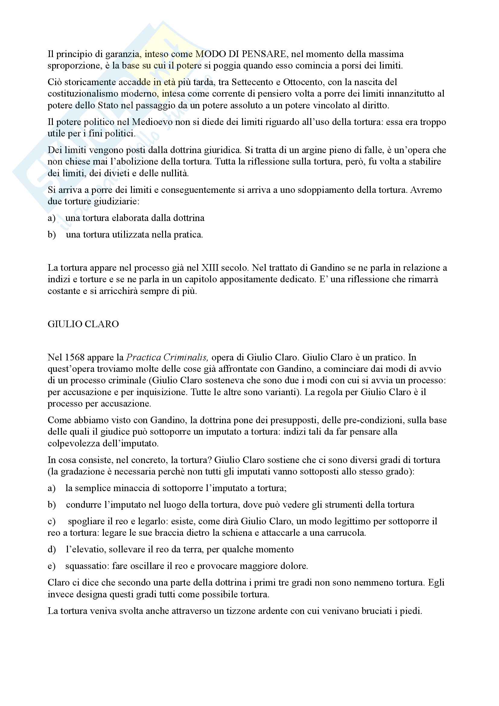 Appunti Storia del diritto medievale e moderno II AL prof.Marchetto Pag. 76