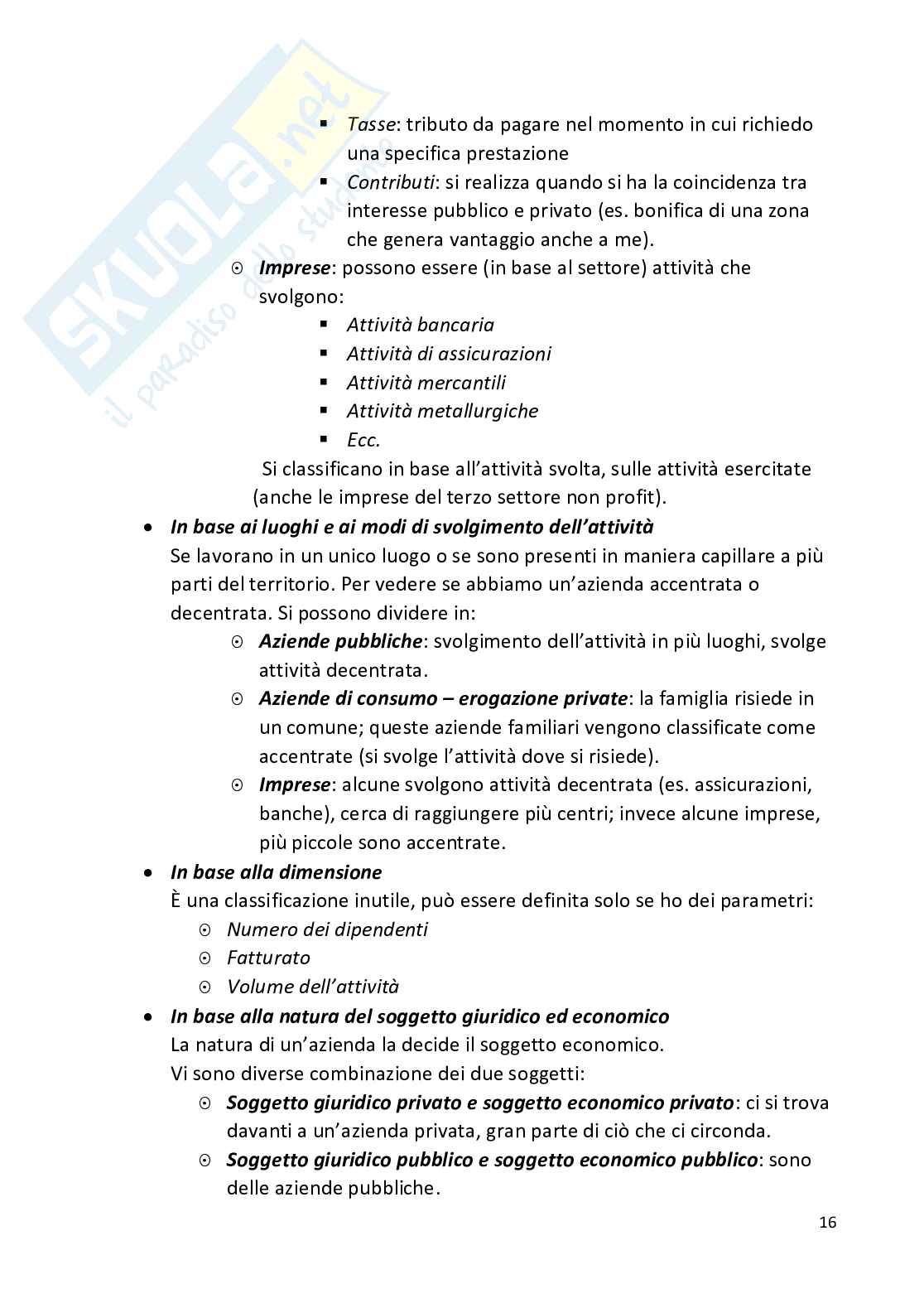 Appunti completi di Economia aziendale Pag. 16