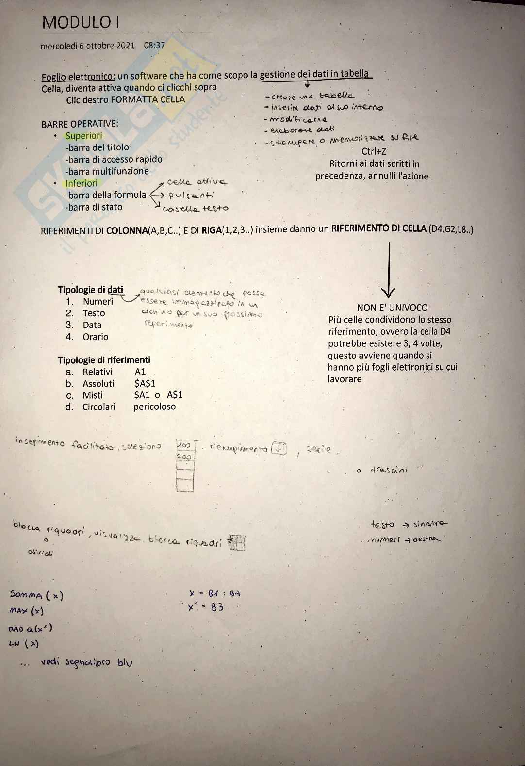 Informatica Pag. 1