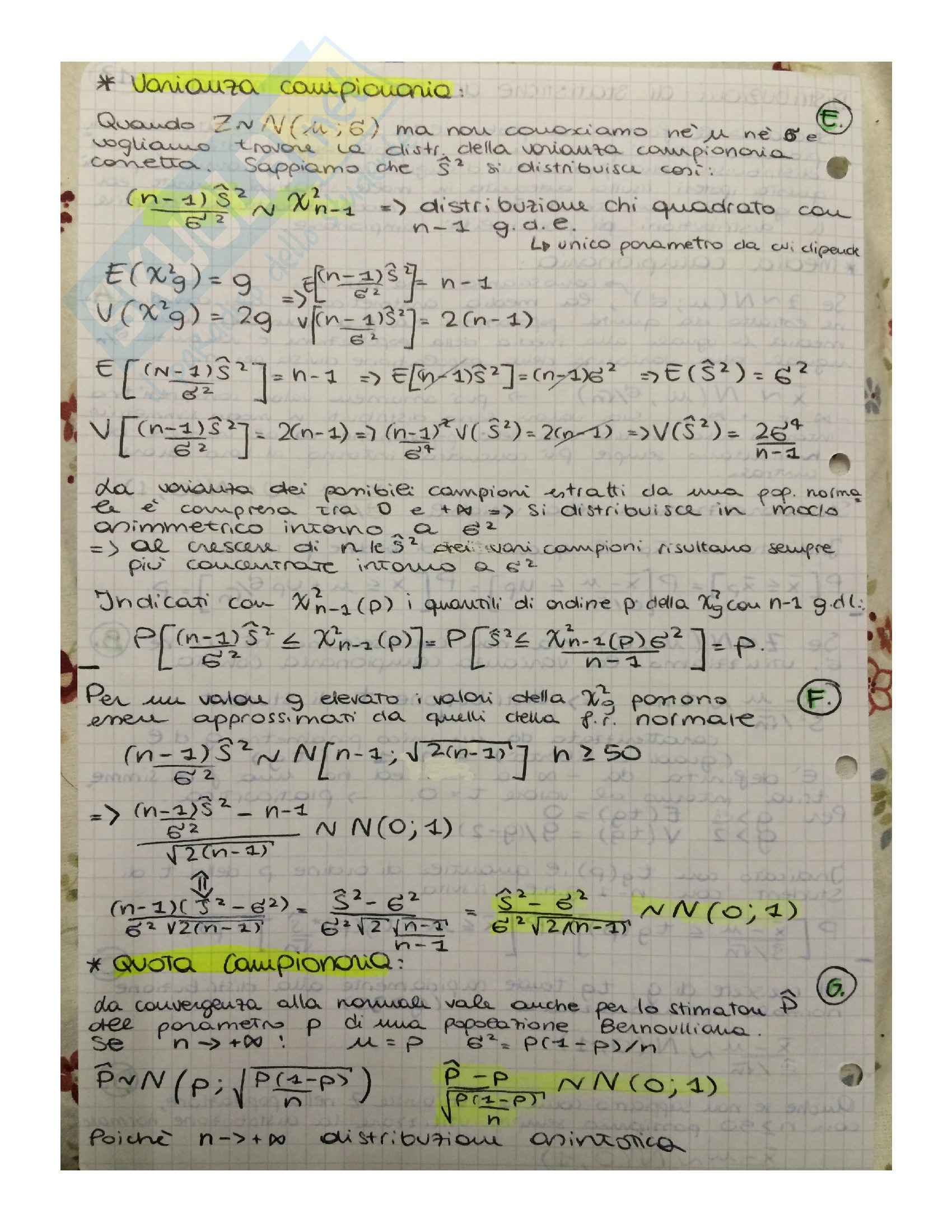 Statistica - Appunti Pag. 26