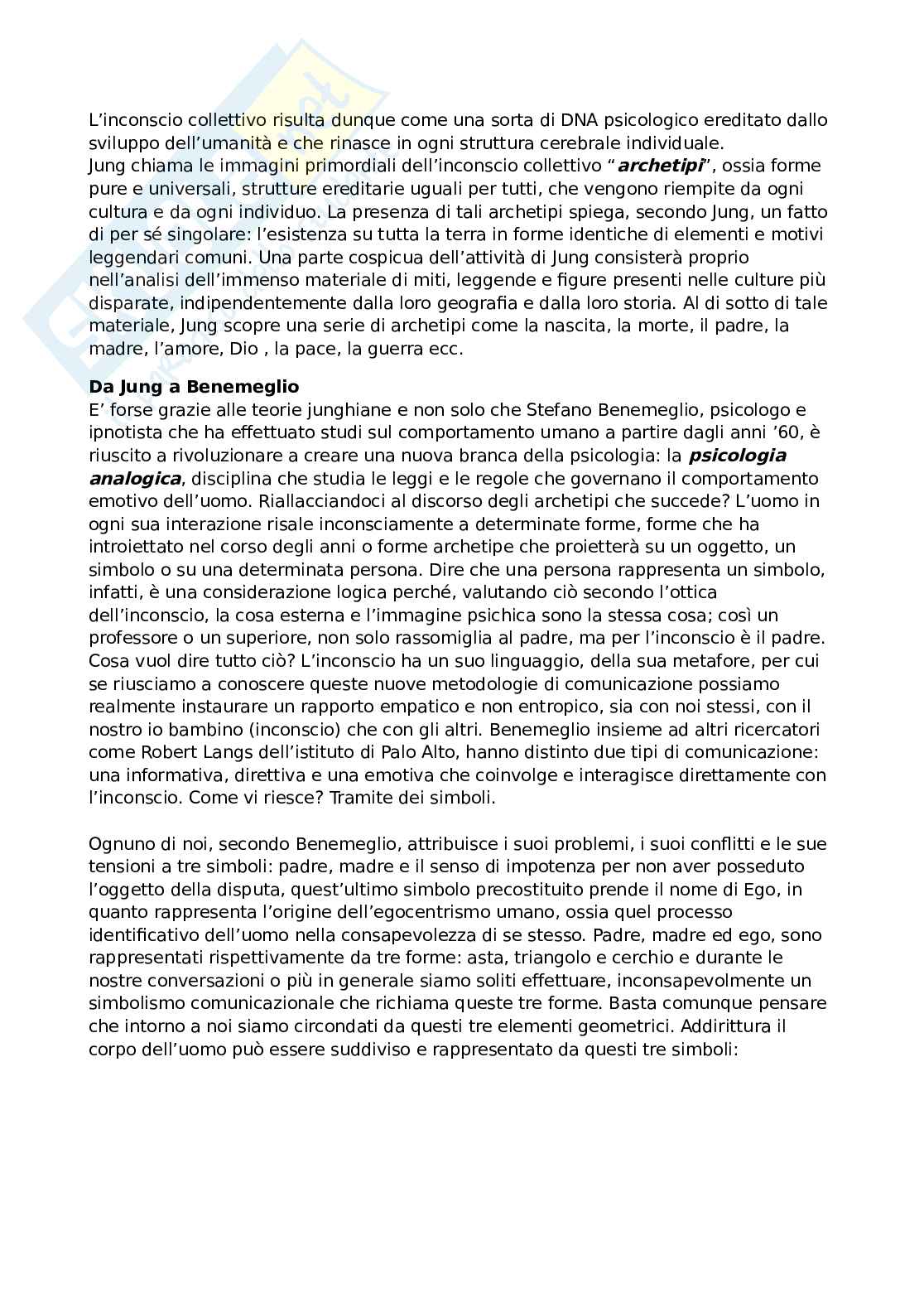 Comunicazione analogica e rapporto uomo-simbolo - Tesina per liceo scientifico Pag. 6