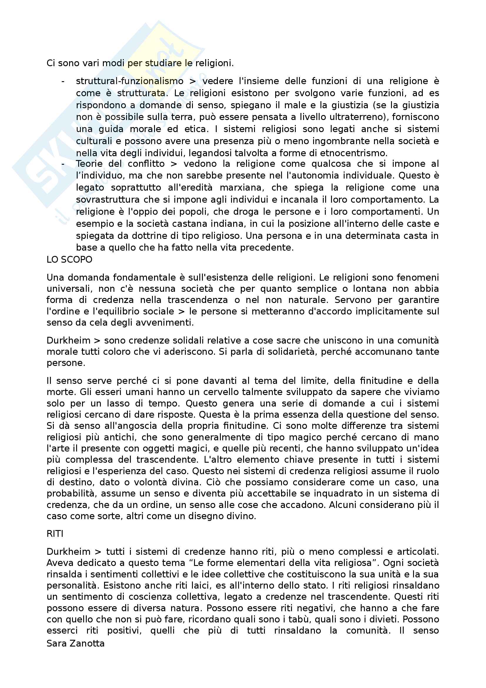 Appunti di sociologia Pag. 71