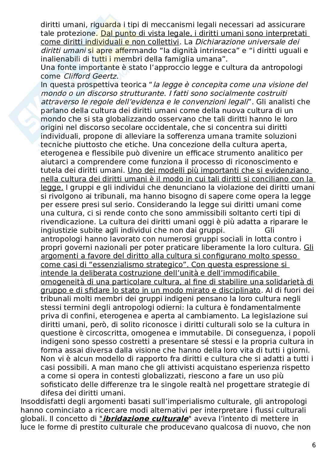 Antropologia - Appunti completi Pag. 6