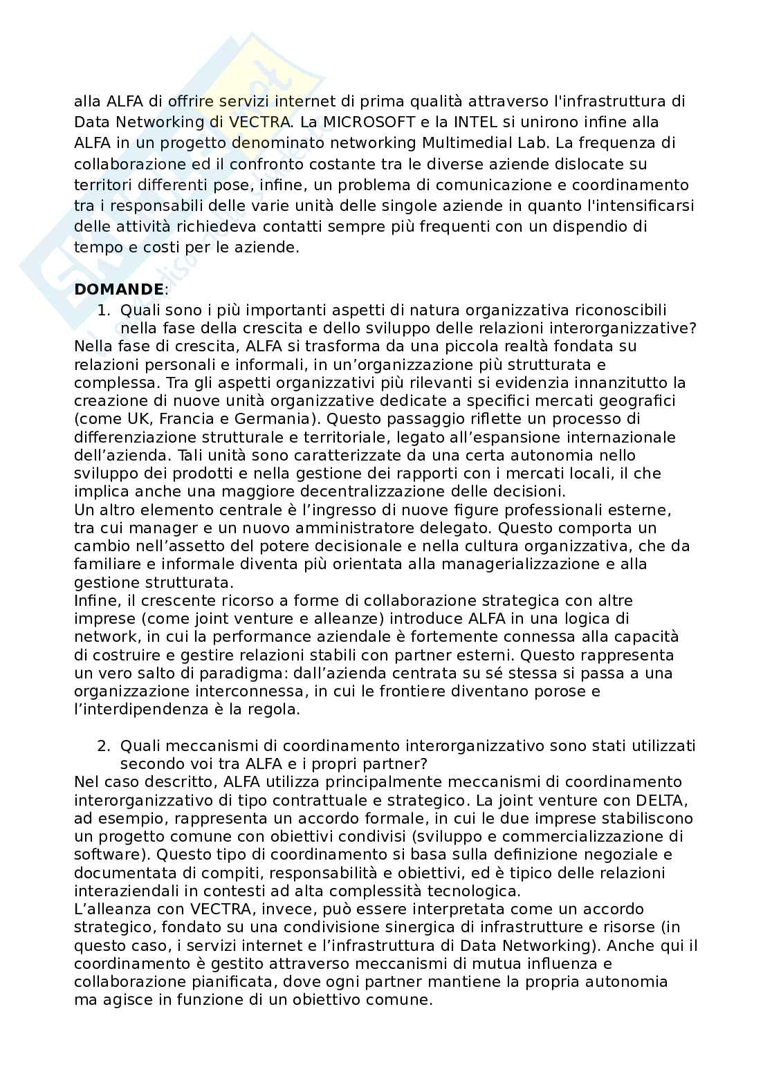 Organizzazione aziendale Pag. 21