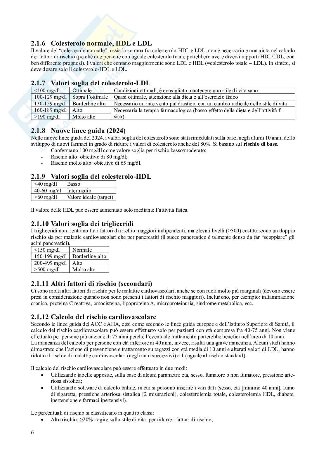 Appunti di Medicina di laboratorio Pag. 6