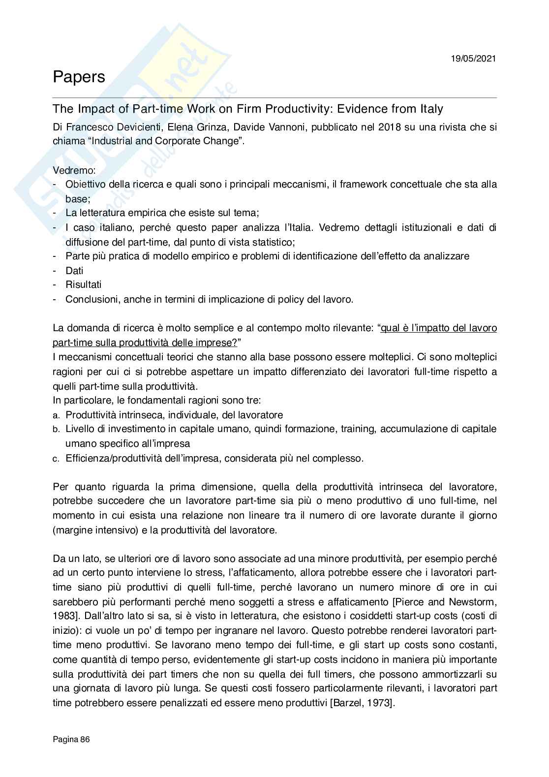 Grinza - Lavoro e Impresa nella Società della Conoscenza Pag. 86