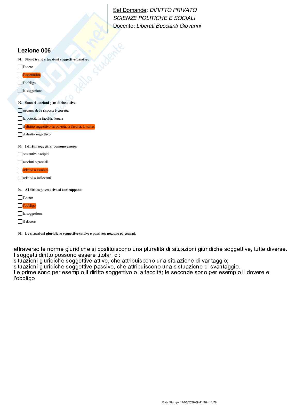 Paniere nuovo (2026) completo di Diritto privato  Pag. 11