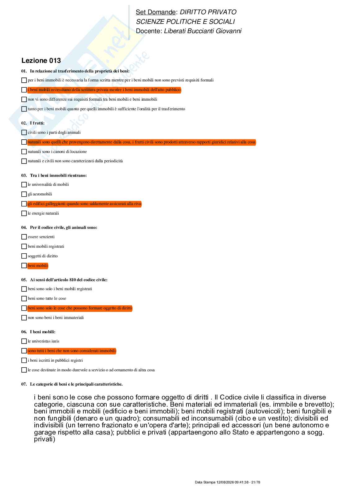 Paniere nuovo (2026) completo di Diritto privato  Pag. 21