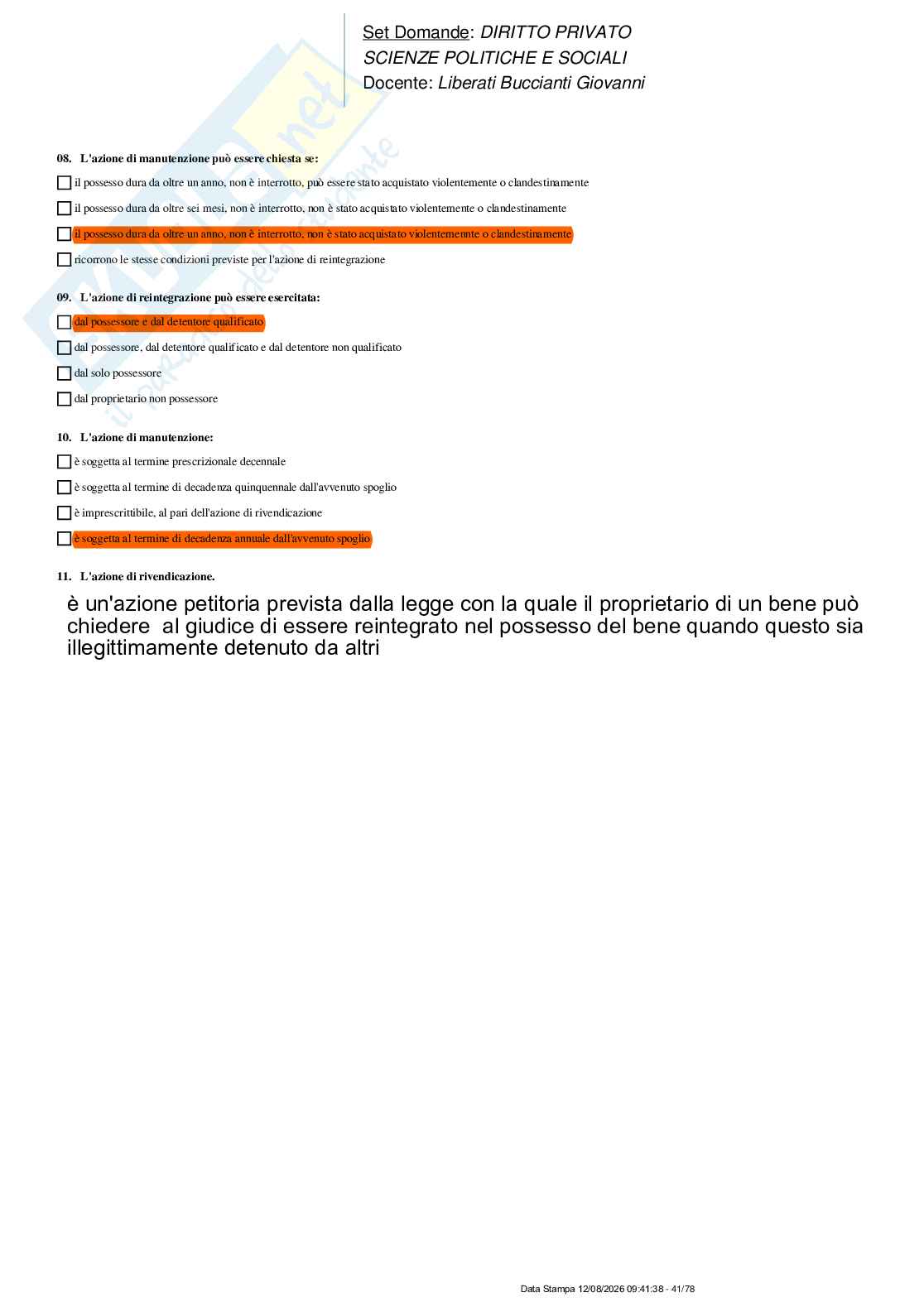 Paniere nuovo (2026) completo di Diritto privato  Pag. 41