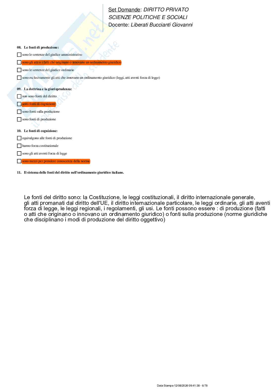 Paniere nuovo (2026) completo di Diritto privato  Pag. 6