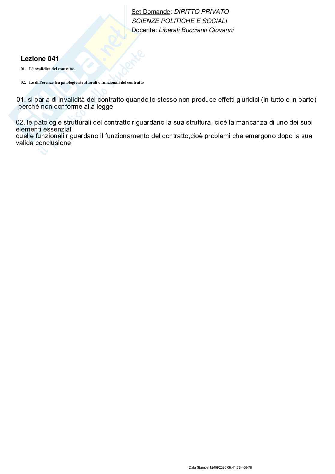 Paniere nuovo (2026) completo di Diritto privato  Pag. 66