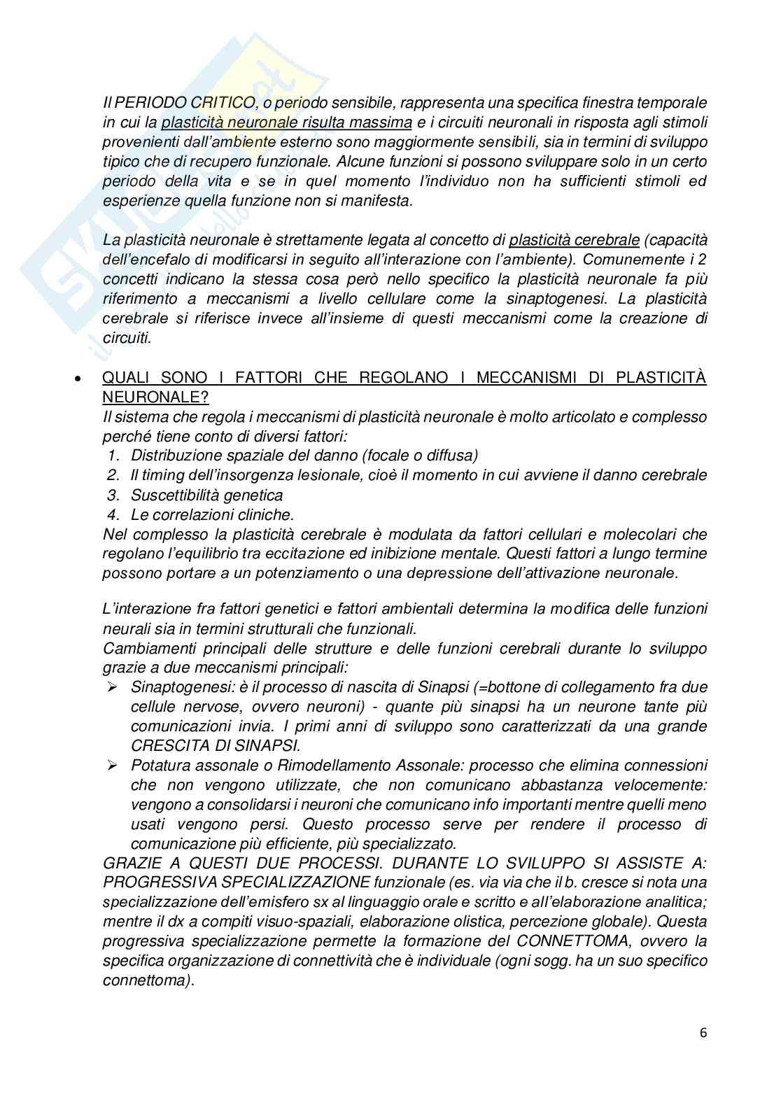 Domande esame Psicologia dell'handicap e della riabilitazione - Prof. Pecini Pag. 6
