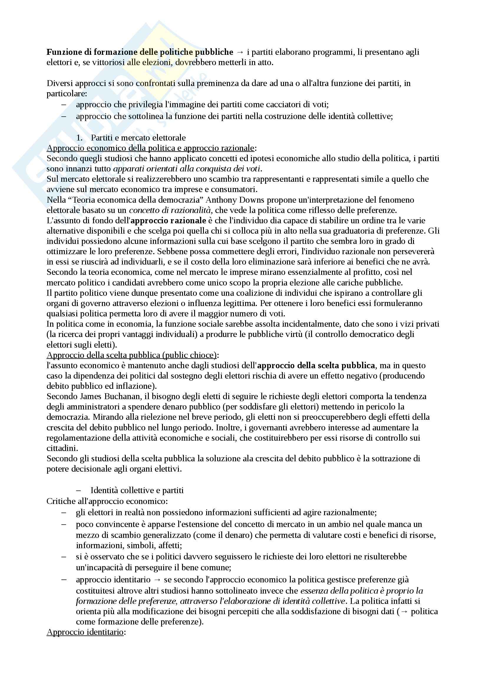 Riassunto esame Scienza politica, prof. Nevola, libro consigliato Scienza politica, Cotta, Della Porta, Morlino Pag. 41