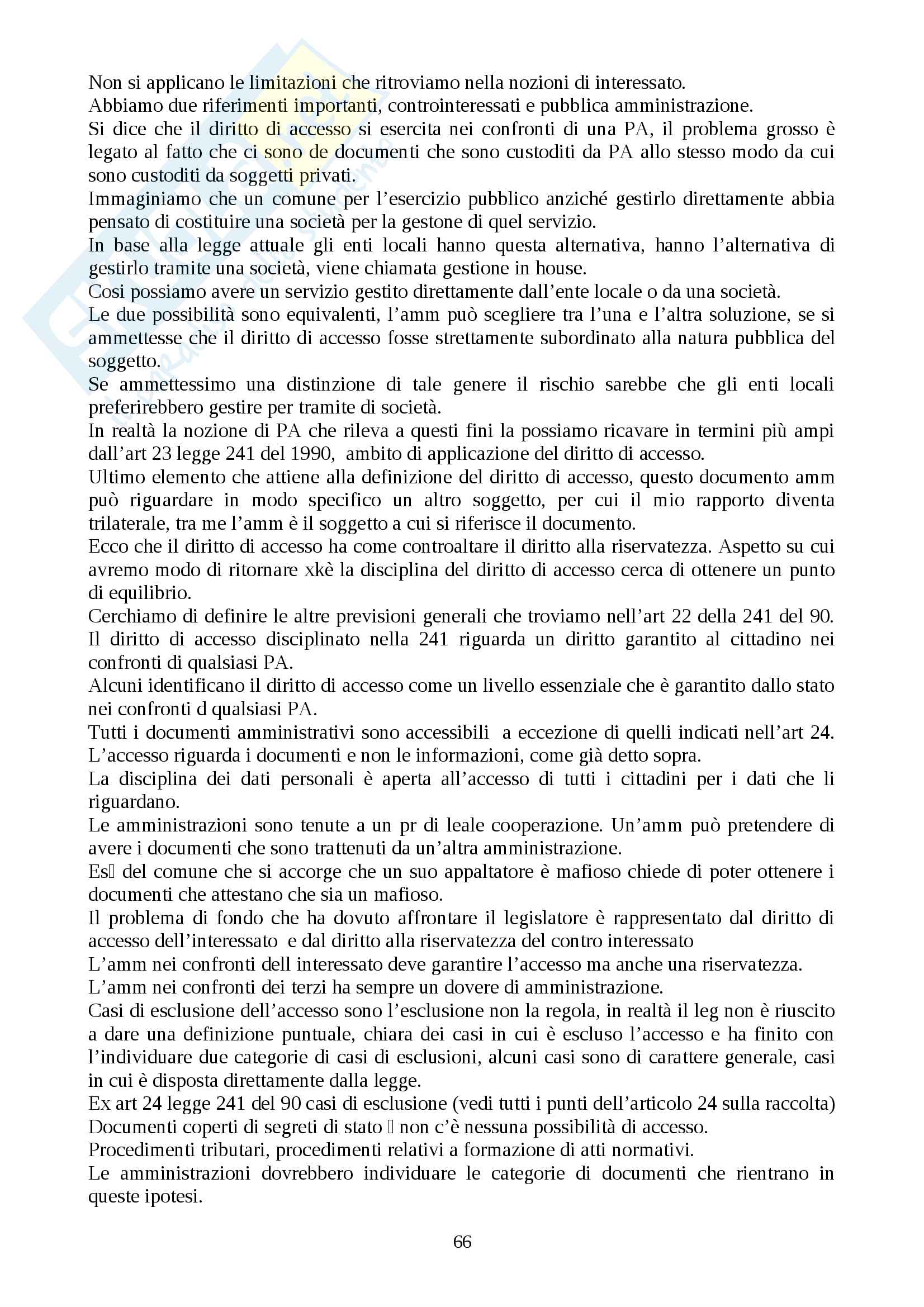 Diritto Amministrativo Pag. 66