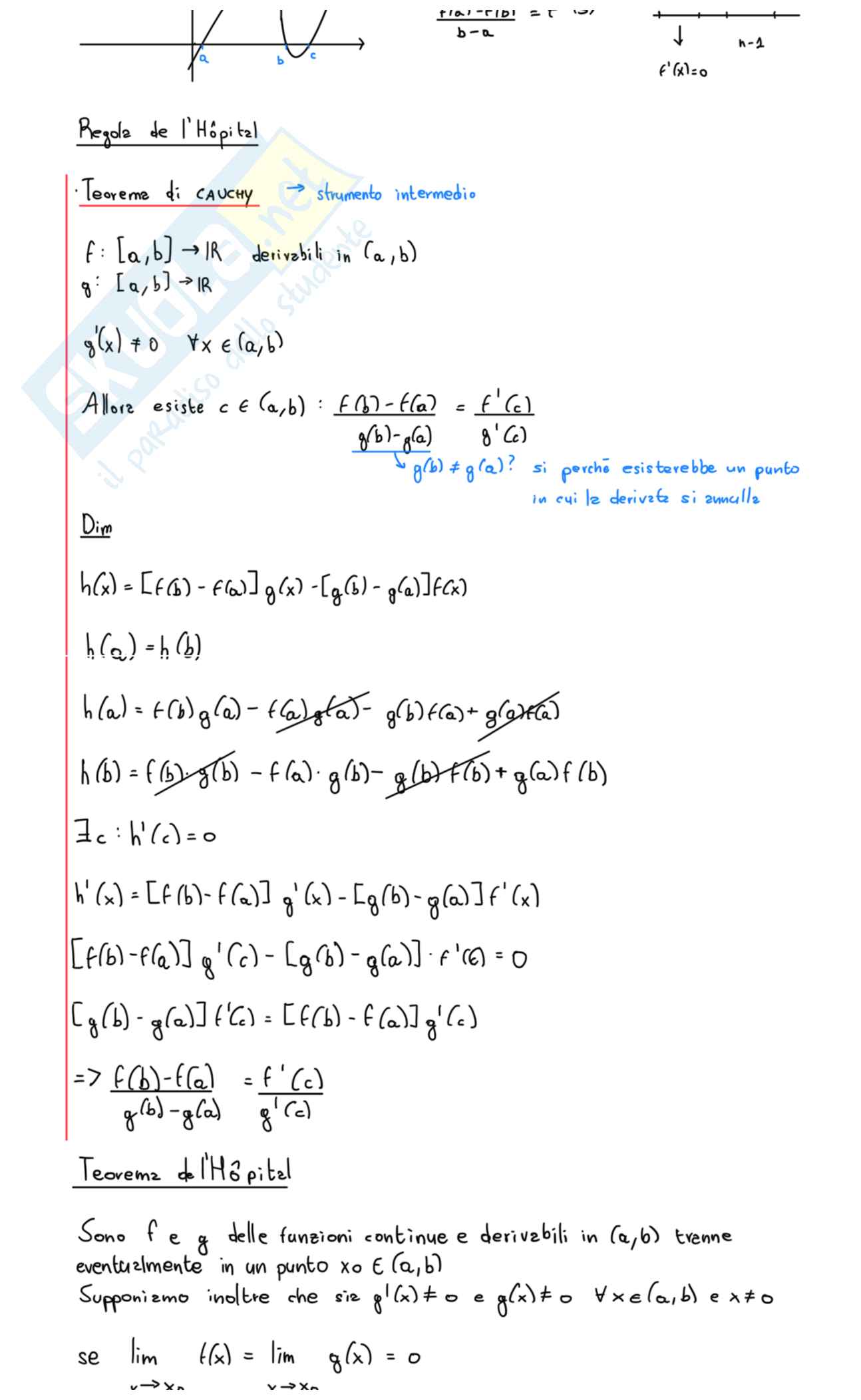 Appunti secondo parziale Analisi matematica 1 Pag. 16