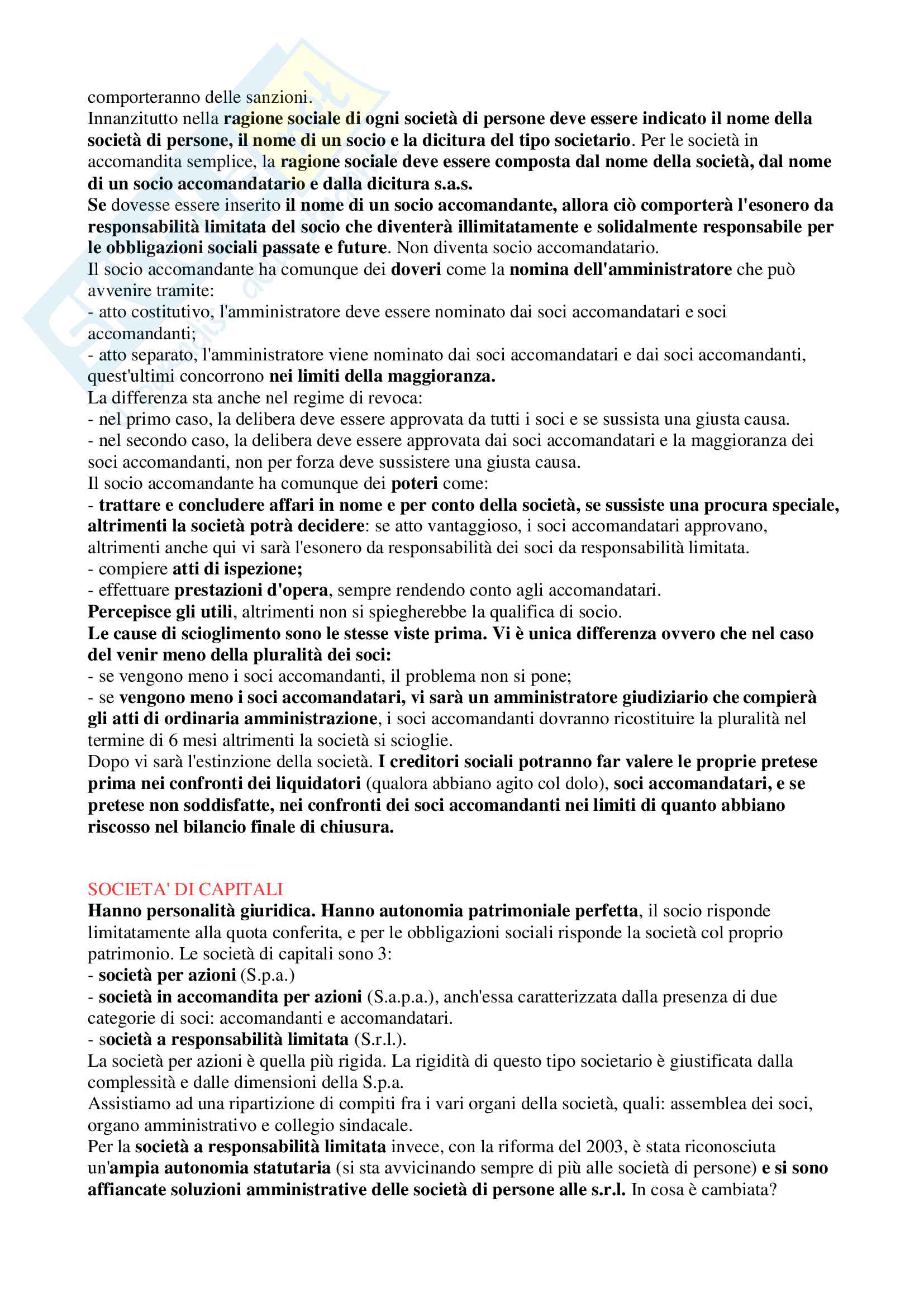 Diritto commerciale - Riassunto Pag. 11