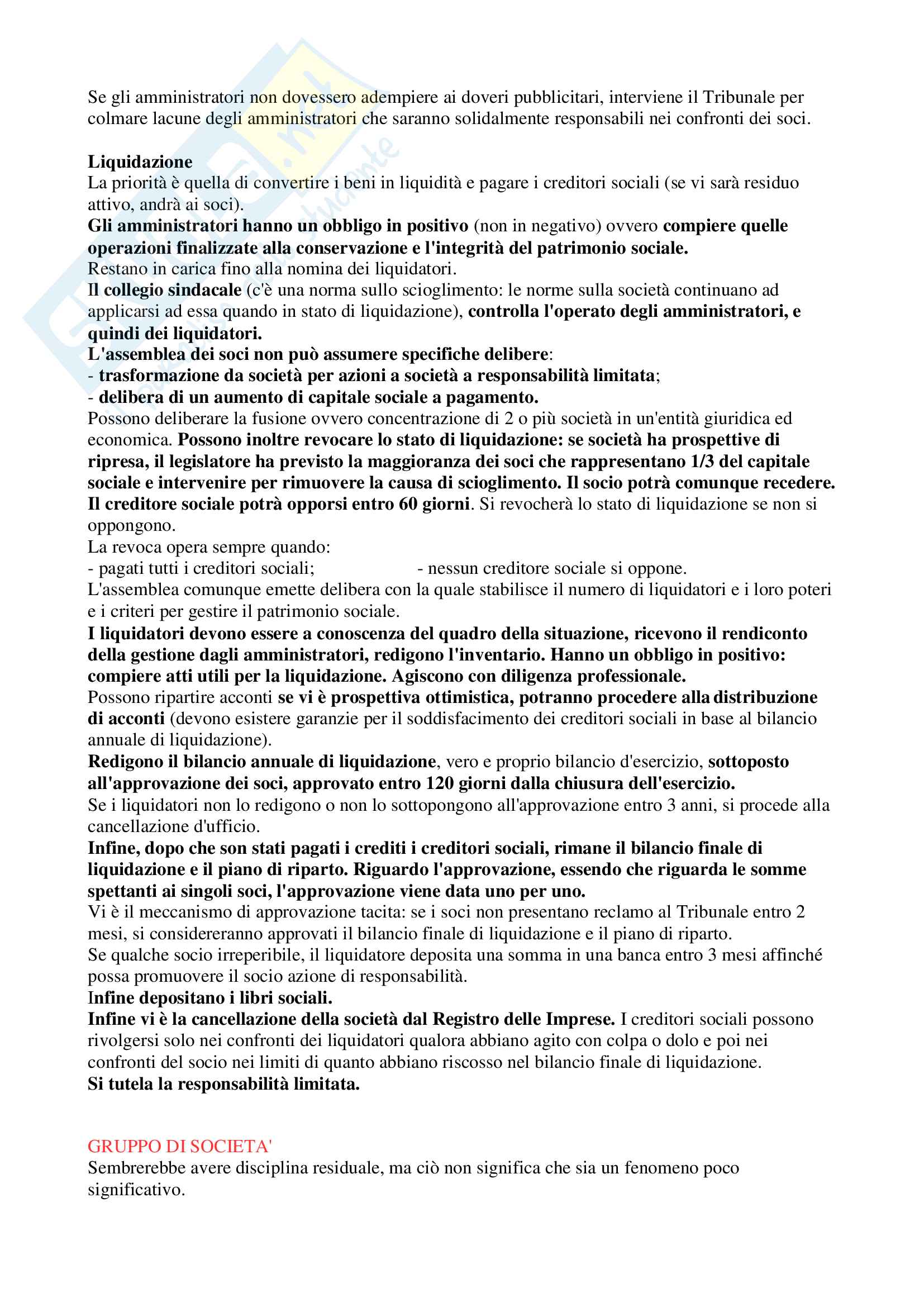 Diritto commerciale - Riassunto Pag. 21