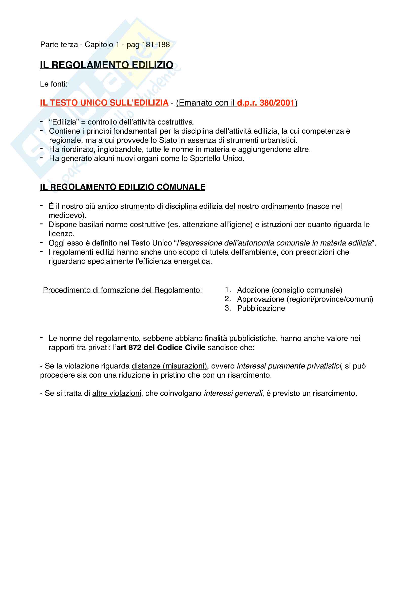Diritto urbanistico Pag. 2